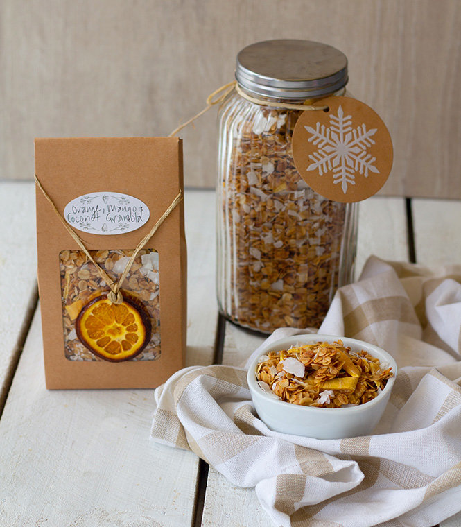 Orange, Mango & Coconut Granola